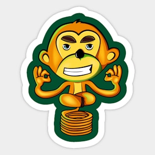 Munki - The Idea Monkey Sticker